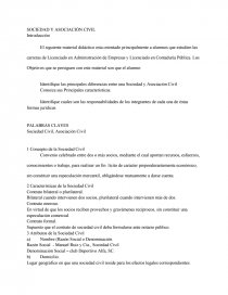 Asociacion Civil. Página 1