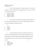 Problemas de física general