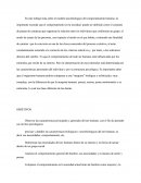 COMPORTAMIENTO HUMANO