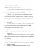 Tipos de fuente de inteligencia