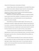 Código De Ética Profesional Para Los Administradores De Empresas