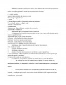 Clasificación de las heridas