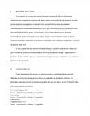 Identificación de una oportunidad de mercado para la producción y comercialización de alimentos congelados en Perú