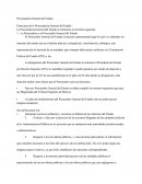 Ley De La Procuraduria