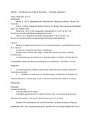 Axiomas Financieros, Toma De Desiciones