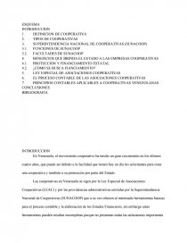 Legislacion Laboral. Las Cooperativas. Página 1