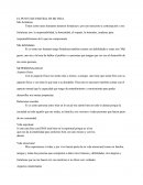 El punto de partida de mi vida