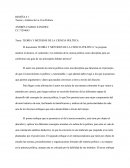 Teoria Y Analisis De La Ciencia Politica