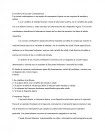 Circuitos Combinatorios. Página 1