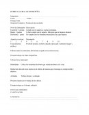 Rubrica global de desmepeño