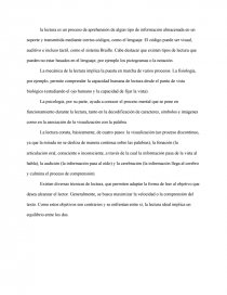 CONCEPTO DE LECTURA. Página 1