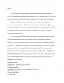 Descripción y clasificación de las ciencias