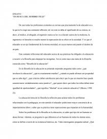 En Busca Del Hombre Feliz. Página 1