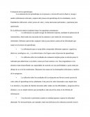 Evaluacion De Los Aprendizajes