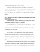 Relaciones personales en la enfermeria