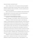 Ensayo El Mundo Es Plano