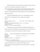 DETERMINACION DE MUESTRAS