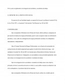 Reglamento de incidentes y accidentes