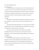 El silencio administrativo