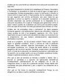 Educacion secundaria en el siglo XX