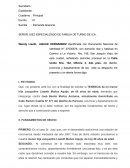 Demanda tenencia de menor