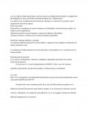 FALLAS EN EL PROCESO DE RECLUTAMIENTO DE PERSONAL DE LAS INSTITUCIONES PUBLICAS Y PRIVADAS