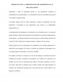 Importancia de la administración del desempeño en las organizaciones