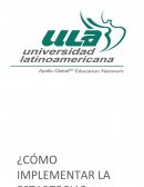 Implementacion de estrategias