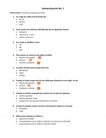 Autoevaluaciones. Página 1