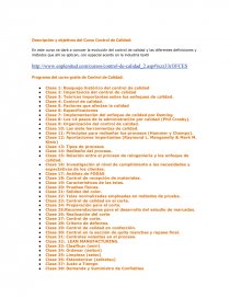 Curso control calidad. Página 1