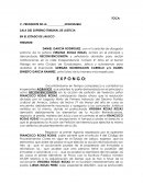 Accion peticion herencia