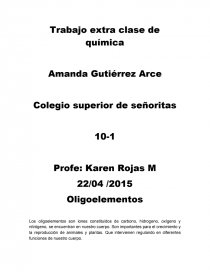 Oligo elementos. Página 1