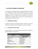 Estudio financiero