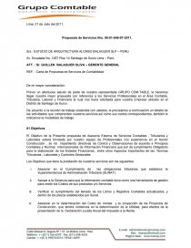 Contrato. Página 1
