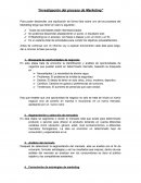 Proceso del markeing