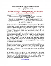 Requerimiento. Página 1