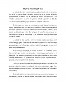 Ensayo de metro insurgente