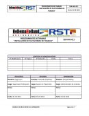 PROCEDIMIENTO DE TRABAJO