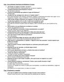 Preguntas Robinson Crusoe