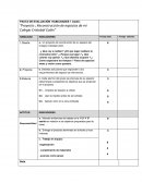 Pauta de evaluación