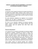 CONOCE A ALGUIEN CAPAZ DE ABSORBER LA VITALIDAD Y AUTOESTIMA DE QUIENES LE RODEAN?