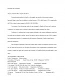 Actividades civicas. Banda de guerra