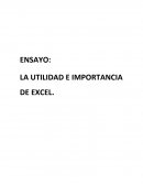 Ensayo Excel