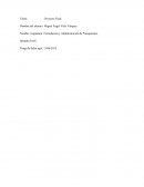 Formulación y Administración de Presupuestos