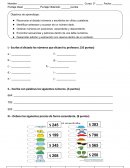 Matemática 3° básico