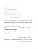 Contestación de demanda de alimentos y custodia con reconvencion