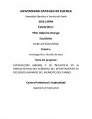 Satisfaccion laboral