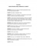 TECNICAS DE ATENCION AL CLIENTE