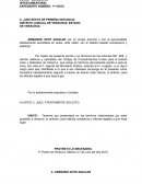 Oficio dar vista al m.p