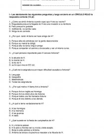 Prueba libro Amigo se escribe con h - Tareas - claeys Prueba libro Amigo se escribe con h - Tareas - claeys